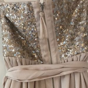Rebecca Taylor Dresses - Sequin silk dress strapless Rebecca Taylor Dresses - Sequin silk dress strapless